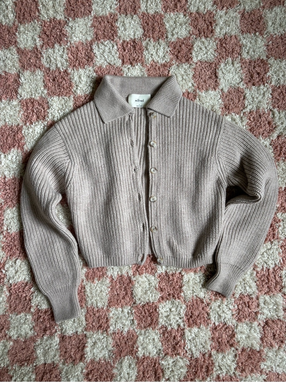 Wilfred Nextdoor Merino Wool Cardigan